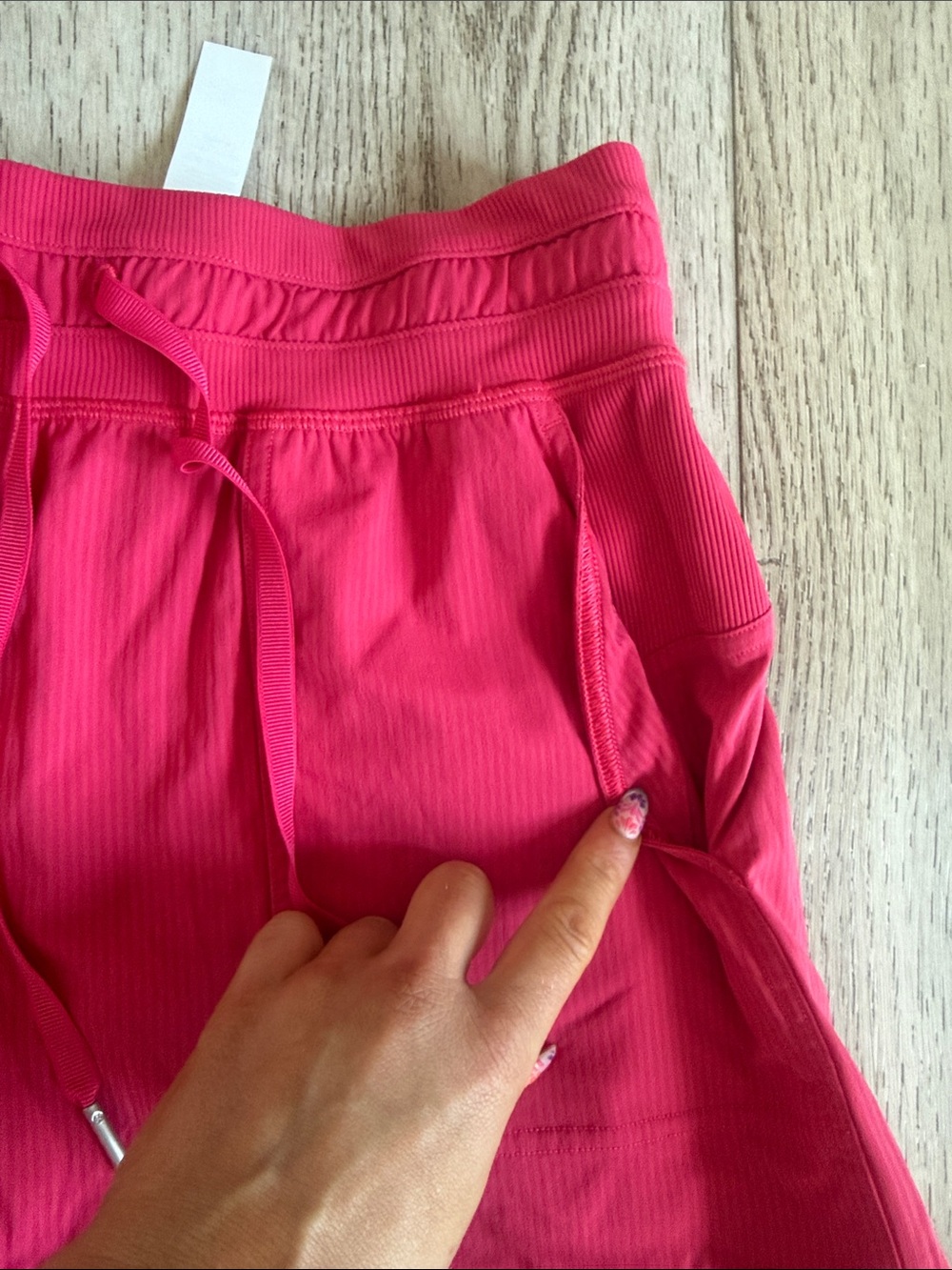 lululemon athletica Pink Athletic Drawstring Dance Studio High Rise Shorts - Picture 3 of 5
